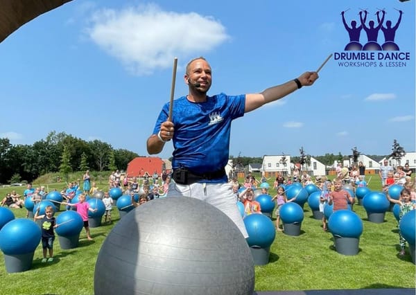 Drumble Dance groot succes op het Centrumplein
